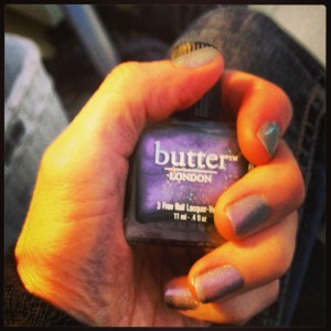 Butter London heter det giftfria nagellacket jag valt